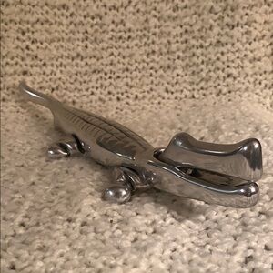 Hoselton 2 piece crocodile nutcracker.